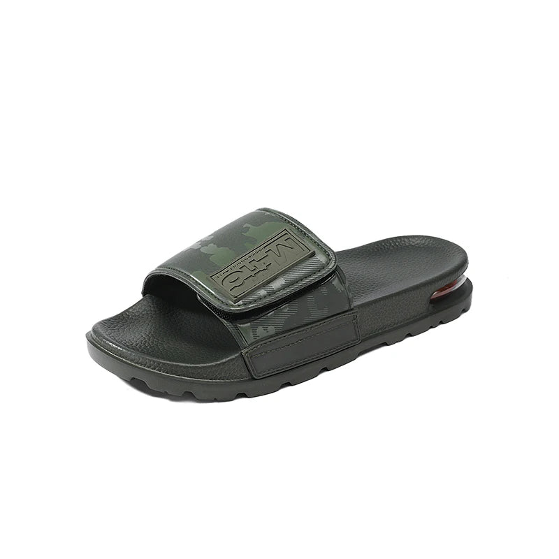 Velcro Air Cushion Personality All Casual One Word Slides