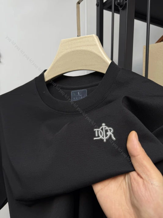 Men's Short Sleeve Round Neck High-end Brand T-shirt