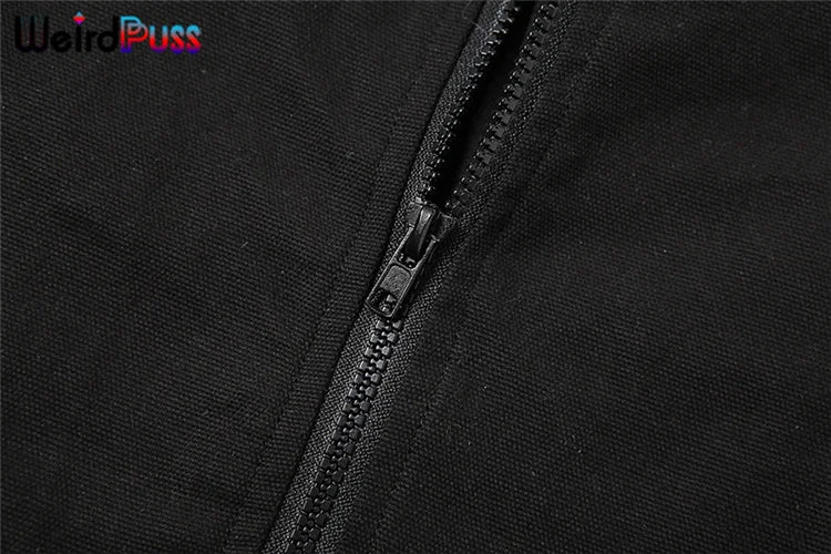 Weird Puss Patchwork Mesh Tank Top Zip Multi-Layer Sporty Locomotive Vest 2024 Trend Summer Hollow Skinny Velcro Belt Streetwear