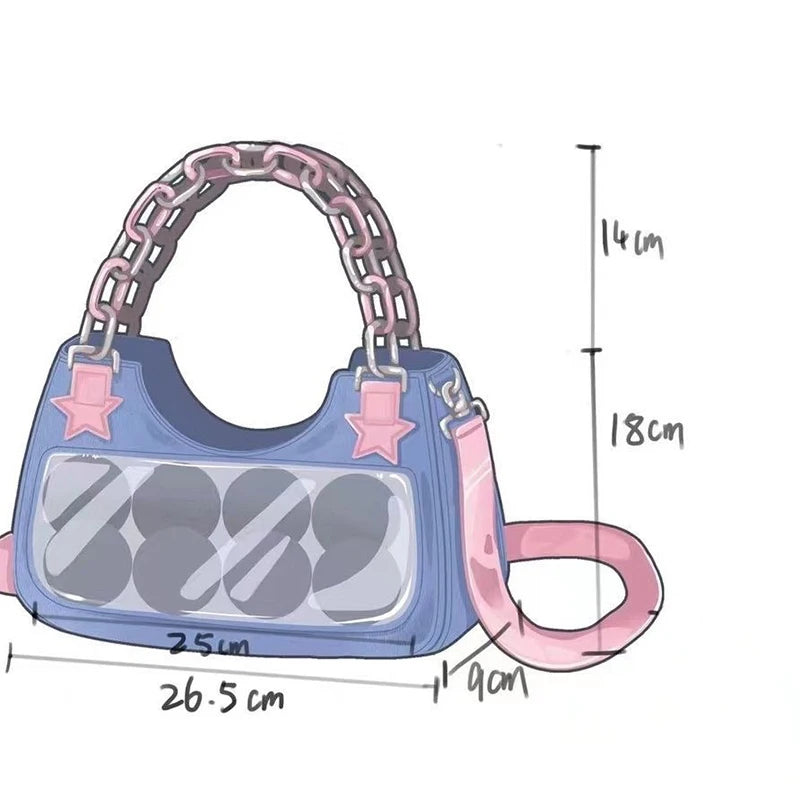 Jeans Women Underarm Shopper Totes Large Capacity Designer Hobo Shoulder Bag Luxury Women's Handbag Small Crossbody Bag