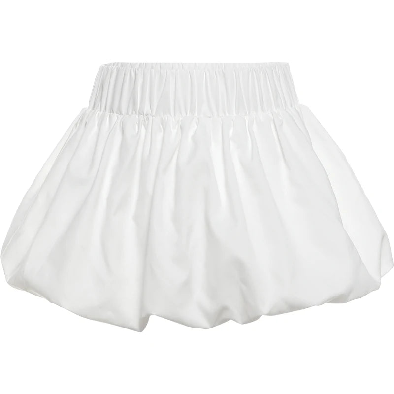 Weird Puss Ball Gown Skirts Women Y2K Hottie 2024 Summer Trend Midnight Waistband Miniskirts Birthday Streetwear Wild Bottoms