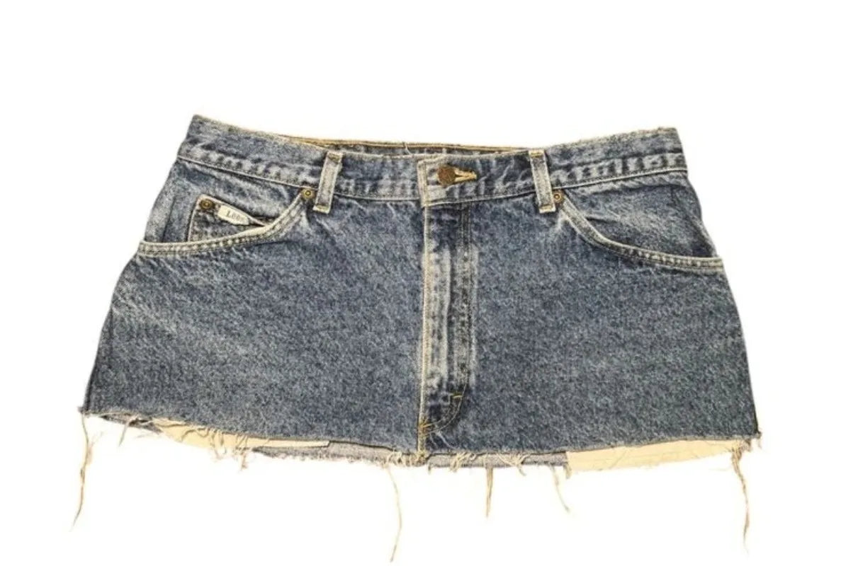 Vintage High Waisted Y2k Mini Skirt