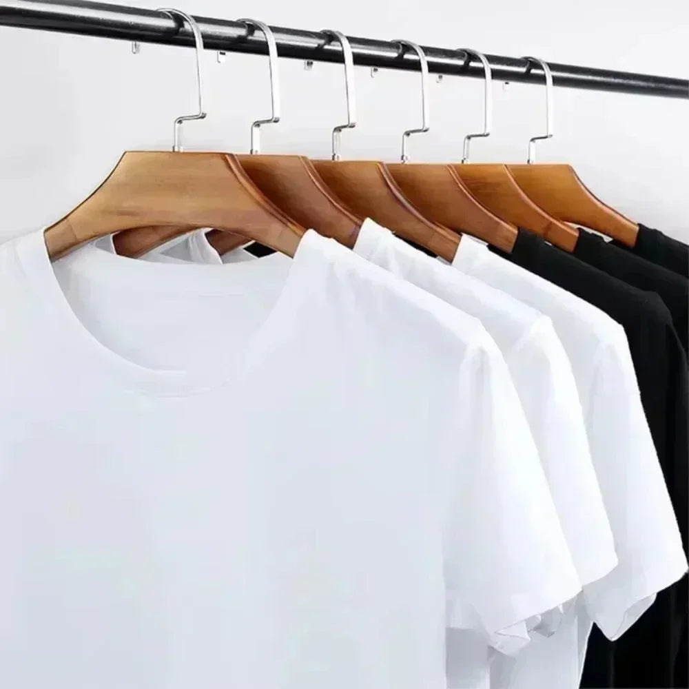 American Fashion Trend Brand Cartoon Pattern Oversized T-shirt Women's Y2K Street Hip-hop Harajuku Loose Round Neck Shirt