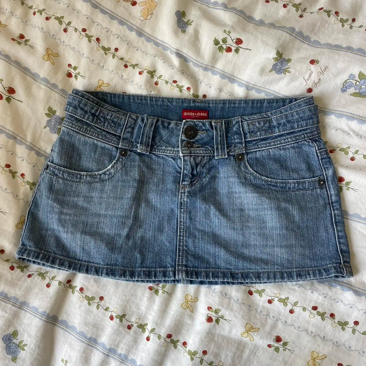 Y2K New Low Waist Micro Mini Skirt Harajuku Vintage Navy Blue Jean Short Skirt ladies Clothes Gothic Sexy Slim Short Skirt