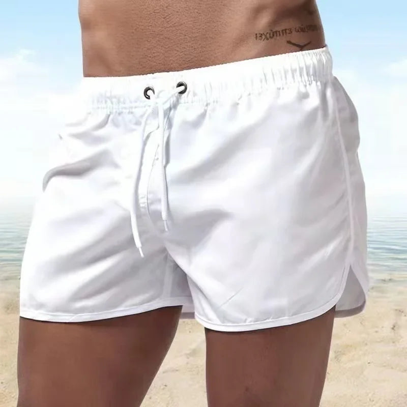 Summer beach swimming shorts: Fashionable and best-selling printed shorts, comfortable ultra-thin quick-drying beach shorts