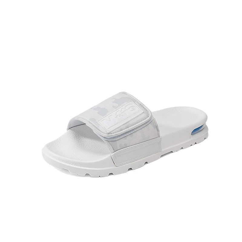 Velcro Air Cushion Personality All Casual One Word Slides