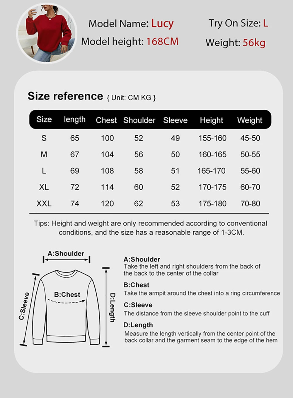 Harajuku Anime Girl Design Womens Sweatshirts Couples Kawaii Hoodie Comfortable Crewneck Clothes All-Match Fleece Streetwear