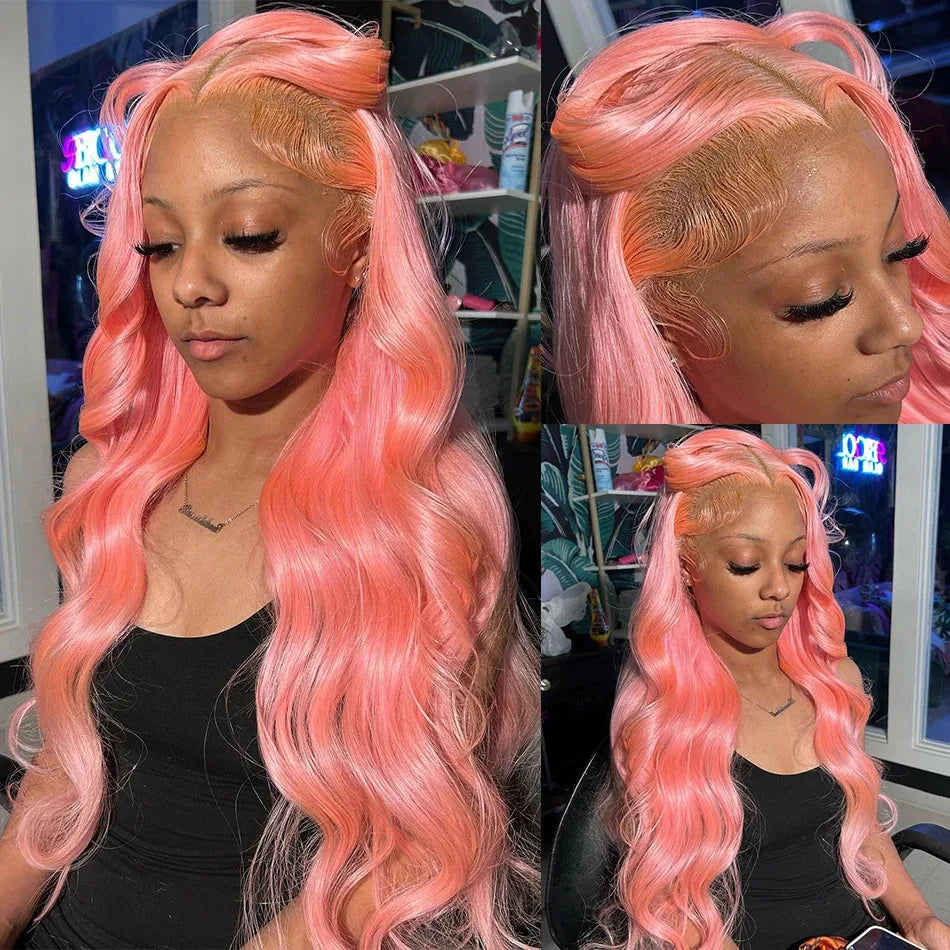 36 40 Inch 613 Honey Blonde Body Wave 250 Density 13x6 HD Lace Front Human Hair Wigs 13x4 HD Lace Frontal Wig for black women