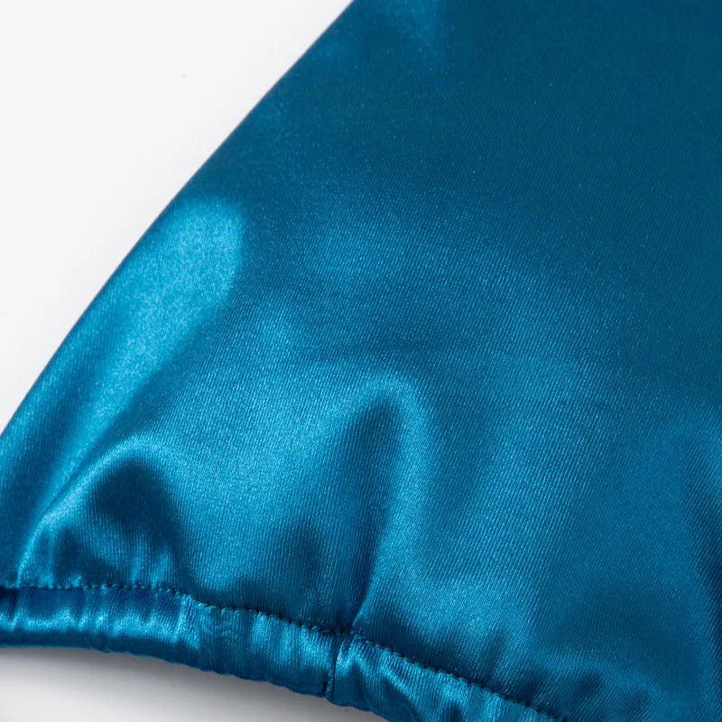 Halter Brazilian Metallic Satin Bikini  Swimwear, Swimsuit Two-pieces Bikini Set High Cut Bathing Suit Swim Beachwear
