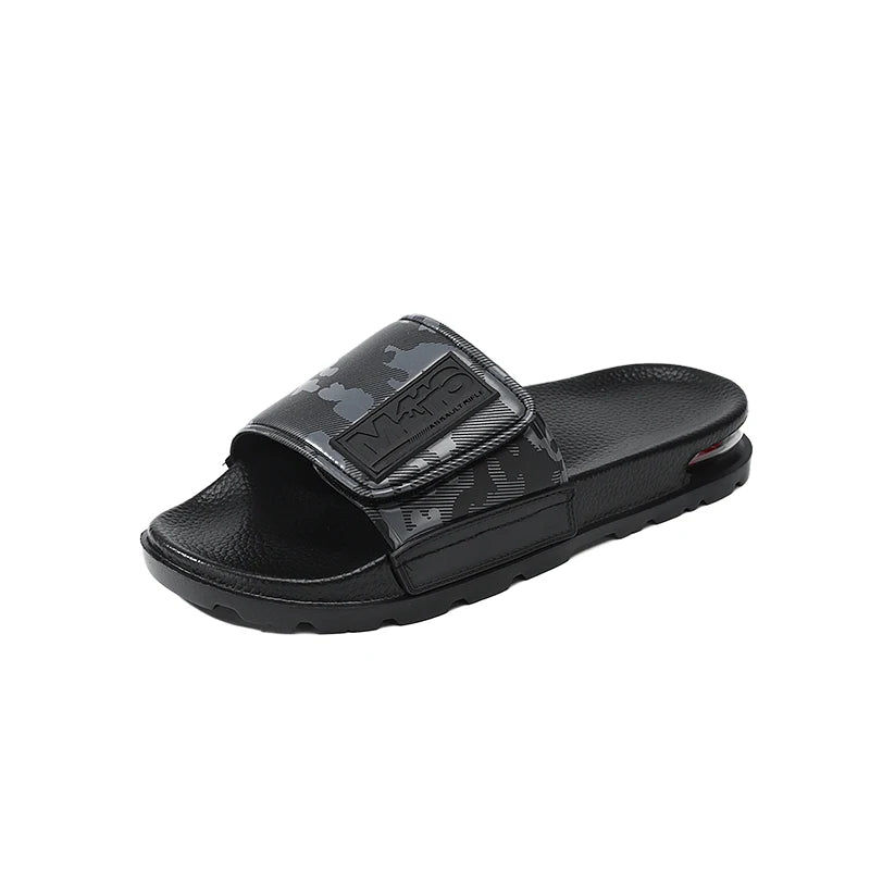Velcro Air Cushion Personality All Casual One Word Slides