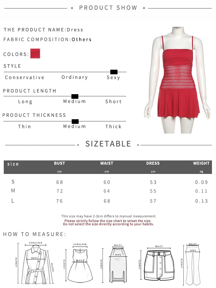 Weird Puss Hollow Dress Women Fold Straples Patchwork Low-Neck Sleeveless Backless Sexy Midnight Summer Trend Party Mini Bodycon