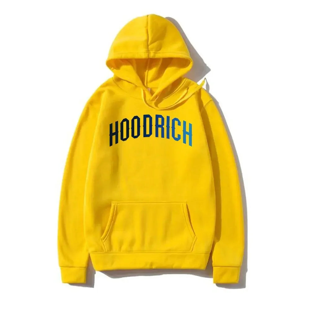 2025 New Men's Fashion Trend Printed Pattern Hoodie Loose Casual Hip Hop Street Character Cotton Printed Hoodie Men's Sweatshirt