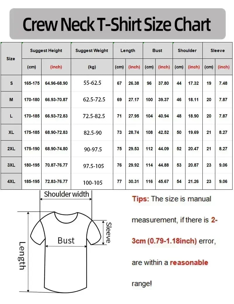 Men's Short Sleeve Round Neck High-end Brand T-shirt