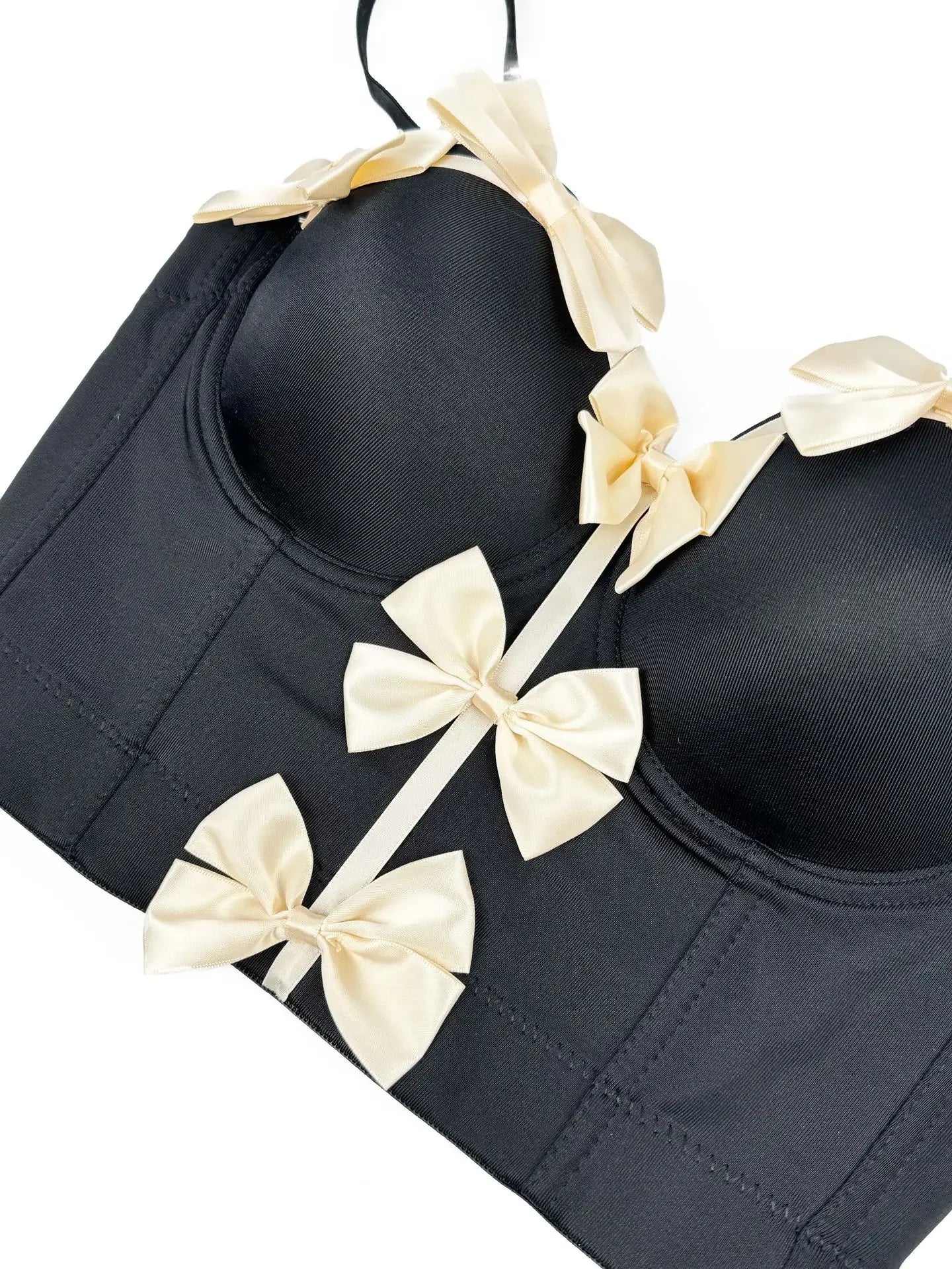 Sweet Bow Fashion, Two Piece Sets Women Thin Strap Slim Tank Top + Puffy Mini Skirts Outfits Female Streetwear