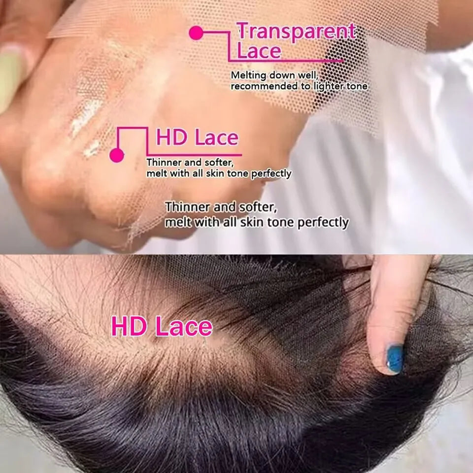Taro Purple Body Wave Brazilian Hair Lace Front 13X4 180 Density 13X6 Pre Plucked Transparent Lace 5X5 Human Hair Wigs For Women