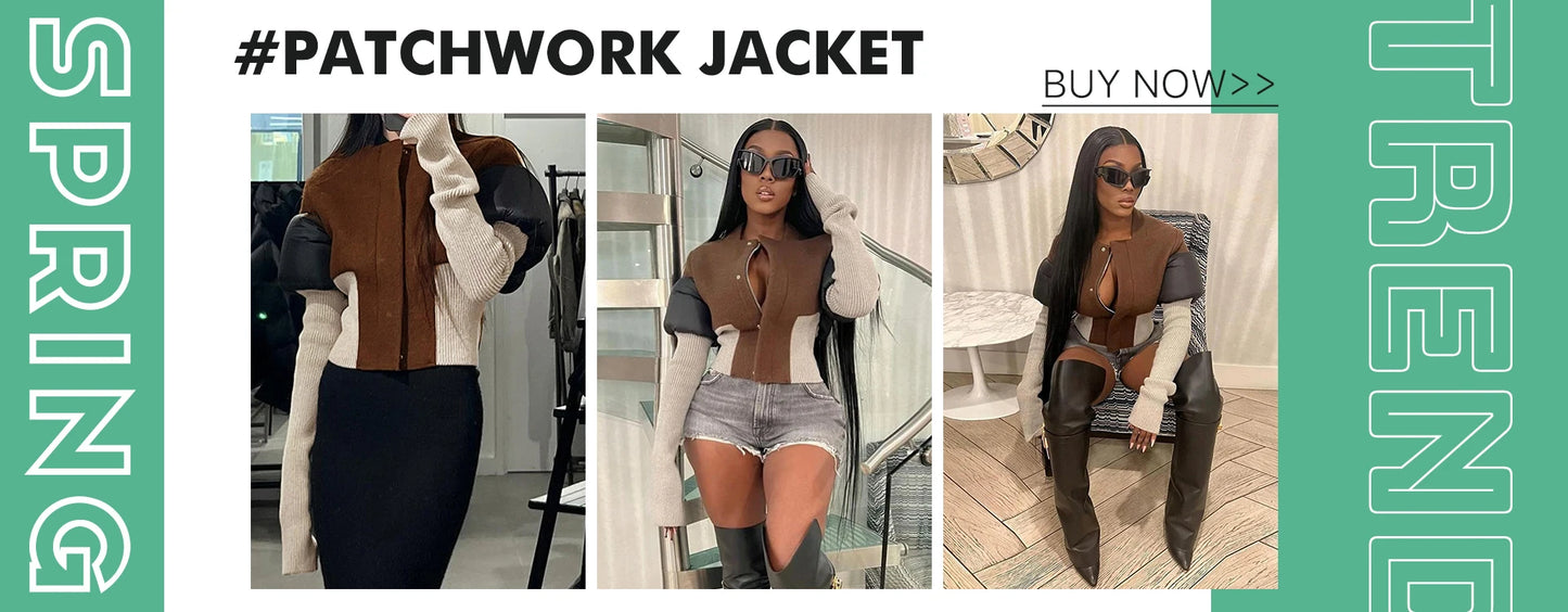 Weird Puss Faux Leather Women Jacket Hipster Letter Print Autumn Trend Casual Sporty Wild Streetwear Uniform Varsity Crop Coat
