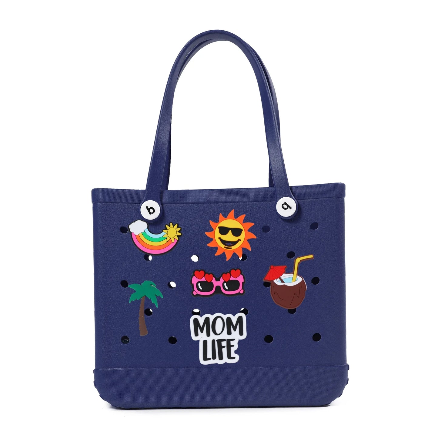 S M XL Eva Beach Bogs Bag Waterproof Extra Large Tote Bag Beach Basket Women Picnic Handbag 48cm XL Tote Bag Rubber shopping Bag