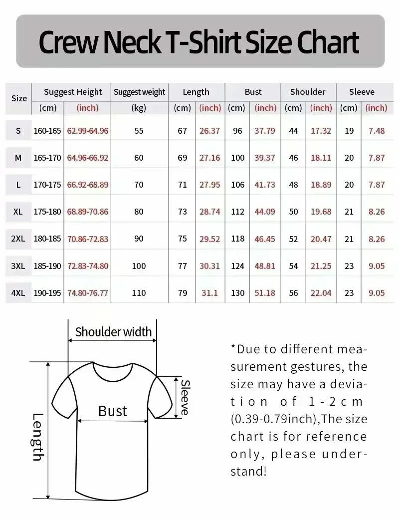 Street T-shirt Y2K Top Rock Hip Hop Graphic Print Oversized T-shirt Men's and Women's Crew Neck Cotton Short-sleeved Top Clothes