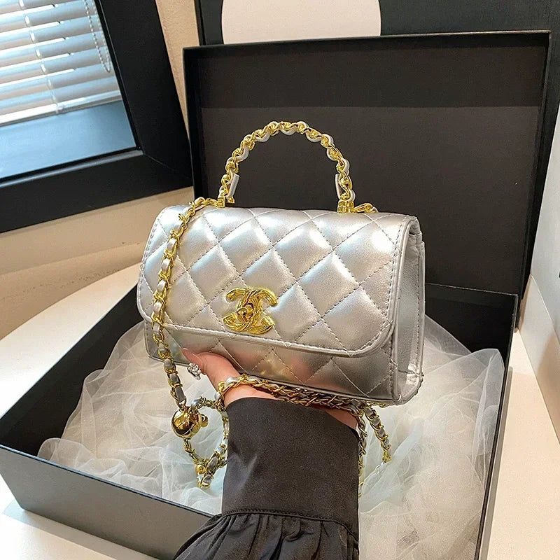 2025 New! Ladies Premium Rhombus Shoulder Bag | Exquisite quality | Adjustable Chain Crossbody | High-End Fashion