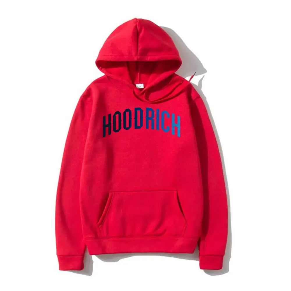 2025 New Men's Fashion Trend Printed Pattern Hoodie Loose Casual Hip Hop Street Character Cotton Printed Hoodie Men's Sweatshirt