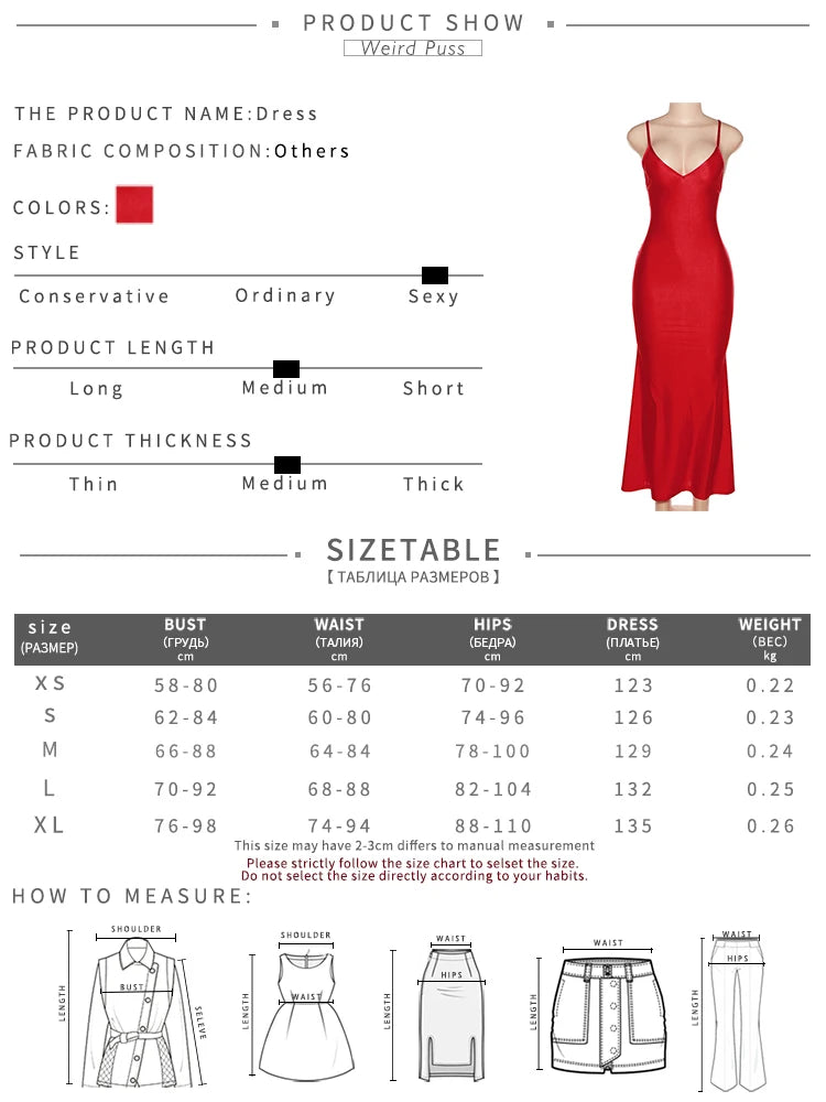 Weird Puss Folds V-Neck Women Evening Long Dress Sexy Backless Sleeveless Coquette Elegant Mermaid Matching Banquet Prom Bodycon