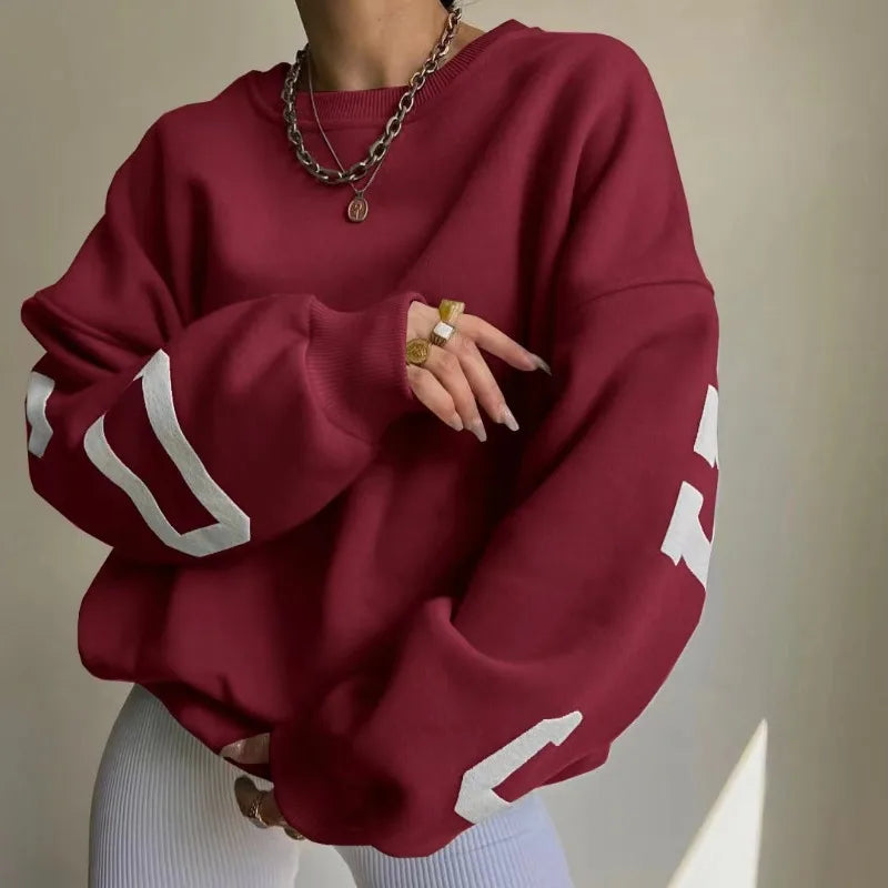 Casual Loose Harajuku Y2K Retro Letter Hoodie Women 2025 American New Street Hip-hop Fashion Punk Oversized Sweatshirt Men