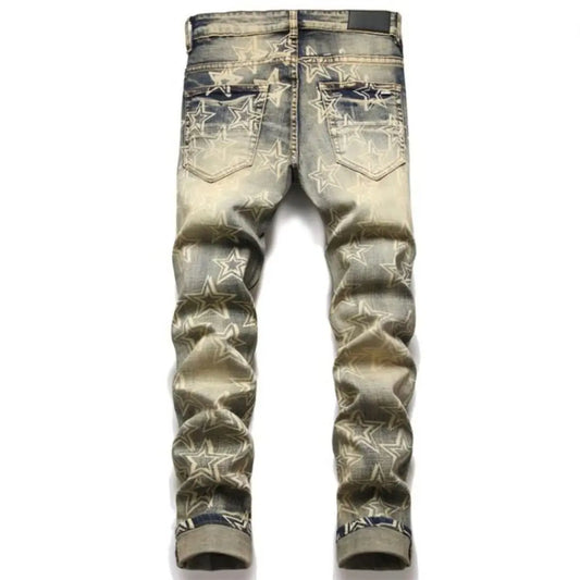 Denim Pants for Men Jeans Baggy Mens Trousers Wide Leg Jeans Slim Fit Jean Man Men's Clothing Flared Male Cargo Y2k Shorts New