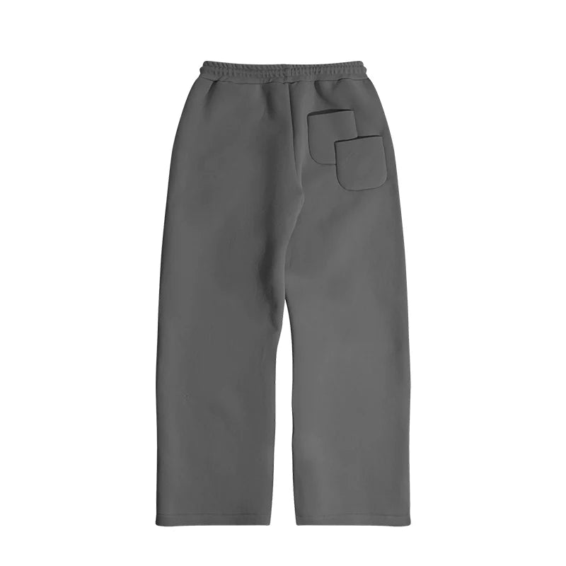 sweatsuit Casual Solid Couple's Hooded Sweatshirt Loose Sweatpants Jogging Sweatshirt Trousers Outfits Suits ﻿
