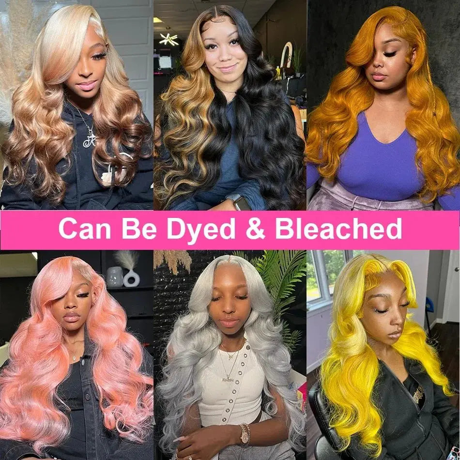 613 Hd Lace Frontal Wig 13x6 Human Hair Wig Body Wave 30 Inch 250 Density Brazilian Hair Black Women Choice 13x4 Lace Front Wig