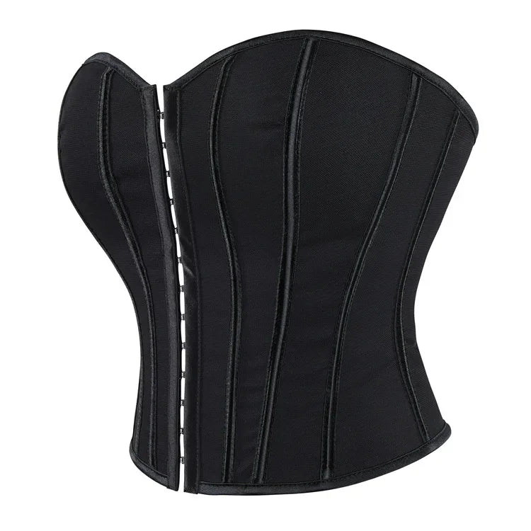 Fashion Strapless Off Shoulder Corset Tank Crop Tops Summer Backless  Camisole Underwear Female Bustier Top