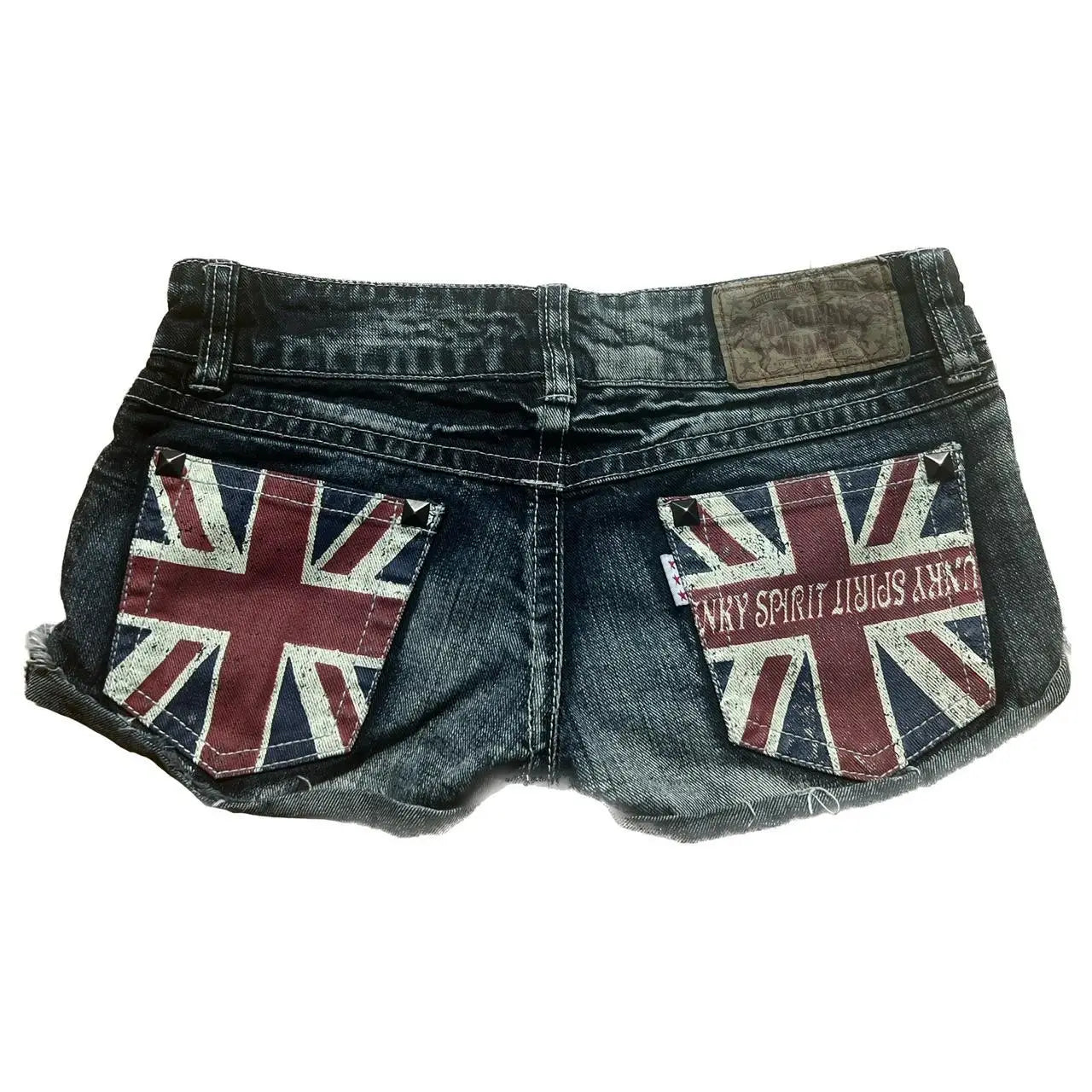 Y2K New Low Waist Micro Mini Skirt Harajuku Vintage Navy Blue Jean Short Skirt ladies Clothes Gothic Sexy Slim Short Skirt