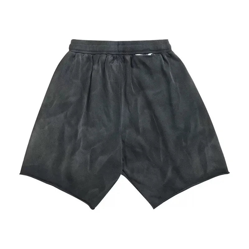 Men Woman Black Green Purple Red RRR123 Shorts Joggers Streetwear Drawstring Good Quality Vintage Graffiti Casual Couple