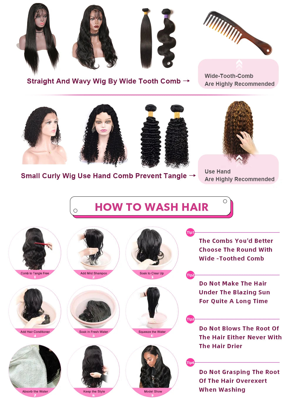 Pink Purple Wigs Human Hair New Arrival Wigs for Women Elia Hair 13x4 Lace Front Human Hair Wigs Preplucked 5x5 Lace Closure Wig