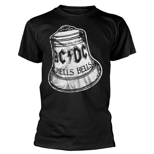 ACDC Hells Bells T-Shirt Men Women Cotton Tees Short Sleeve Vintage Hip Hop Rock Band Men's T-shirt Brand Tops Summer Clothing