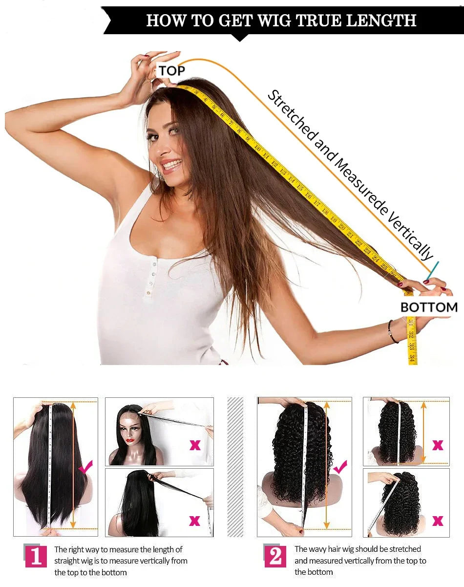 Straight Navy Blue 13x4 Human Hair Lace Frontal Wigs Blue Transparent Lace Front Wigs For Women Brazilian Pre Plucked Hair Wigs