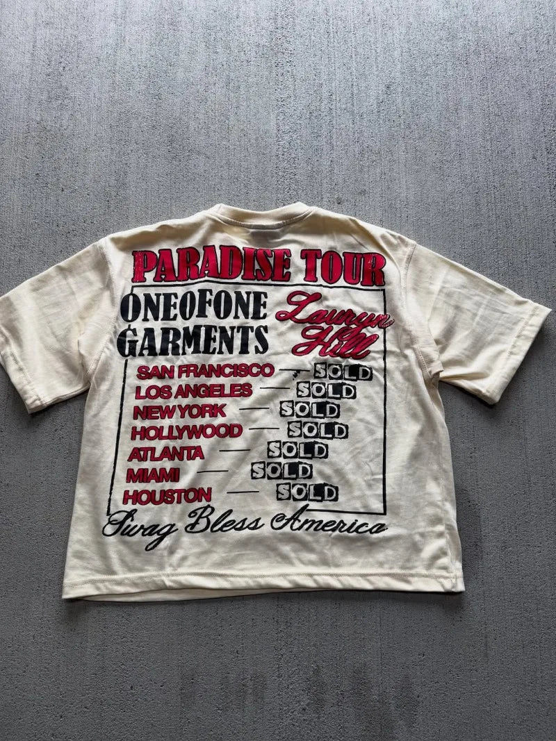 Y2K Casual Harajuku Rock Graphics Top Streetwear Women
