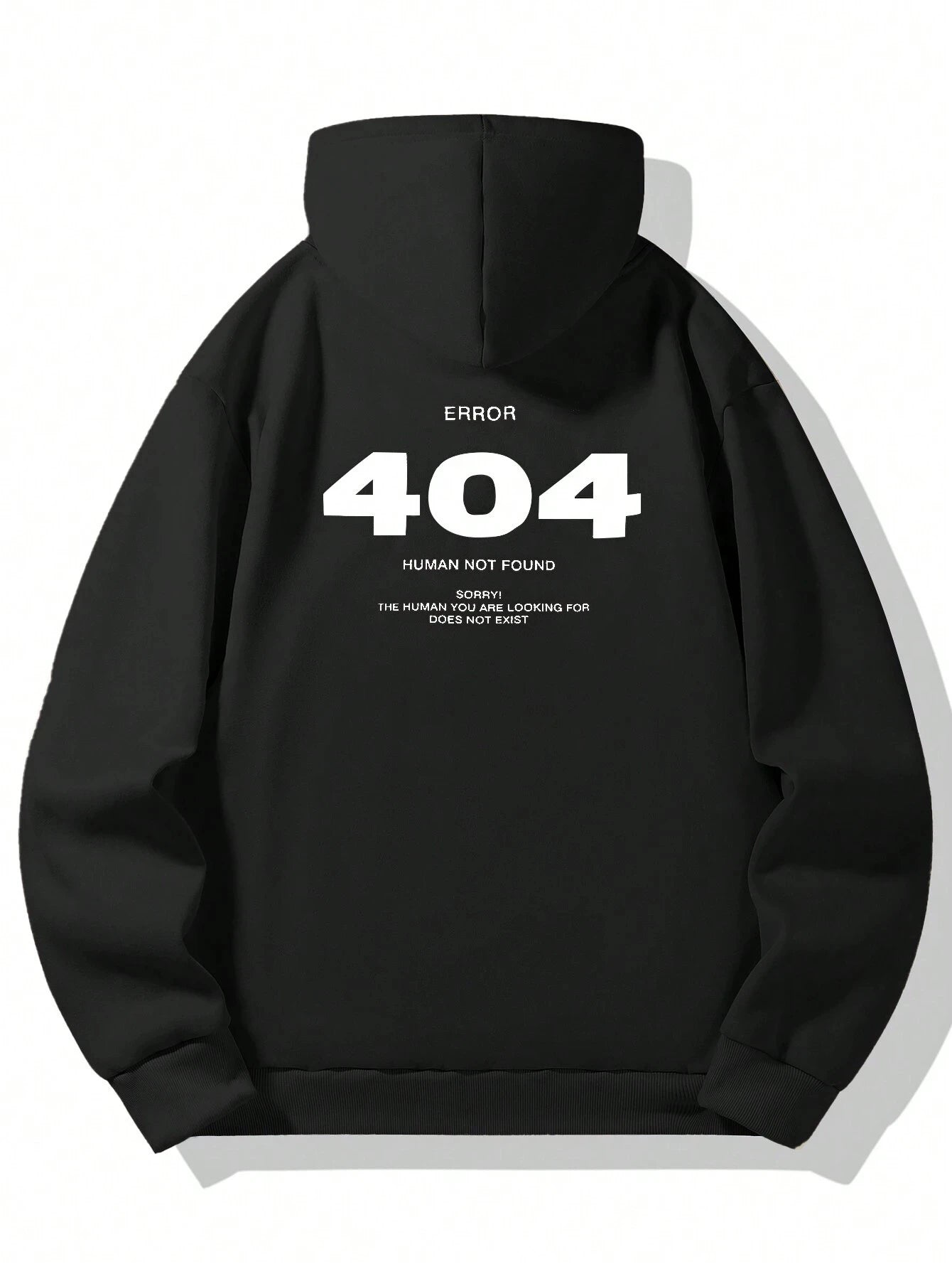 Autumn and Winter New Men's Hoodie Loose Long Sleeve Printed Comfortable Casual Sweatshirt with Kangaroo Pocket and Drawstring