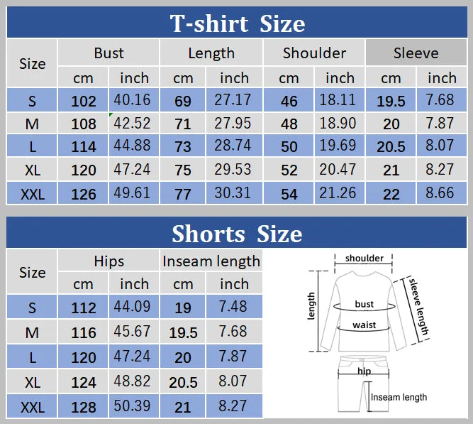 Two-Piece Hooded T-Shirt Zipper + Pocket Shorts