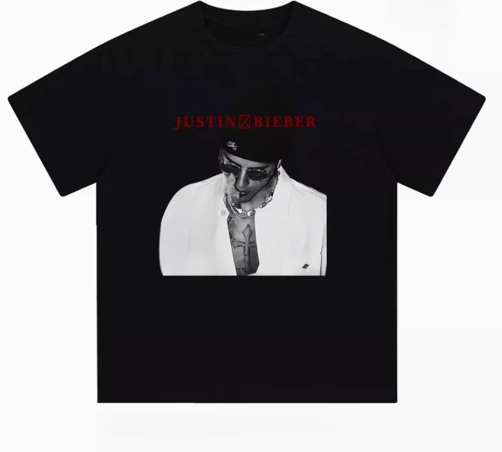 Justin Bieber  Shirts Streetwear T-shirts T Shirts for Men Graphic T Shirts Top Cpe Unisex Pro Choice My Body My Choice