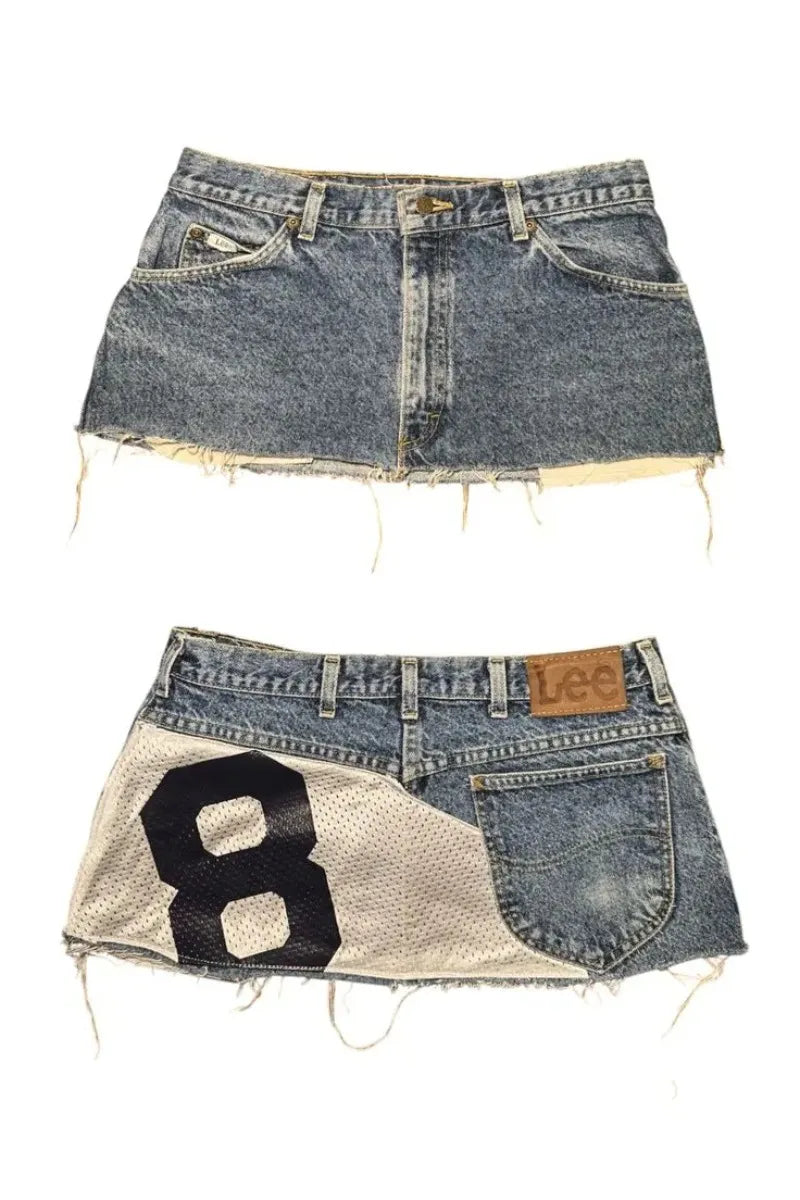 Vintage High Waisted Y2k Mini Skirt
