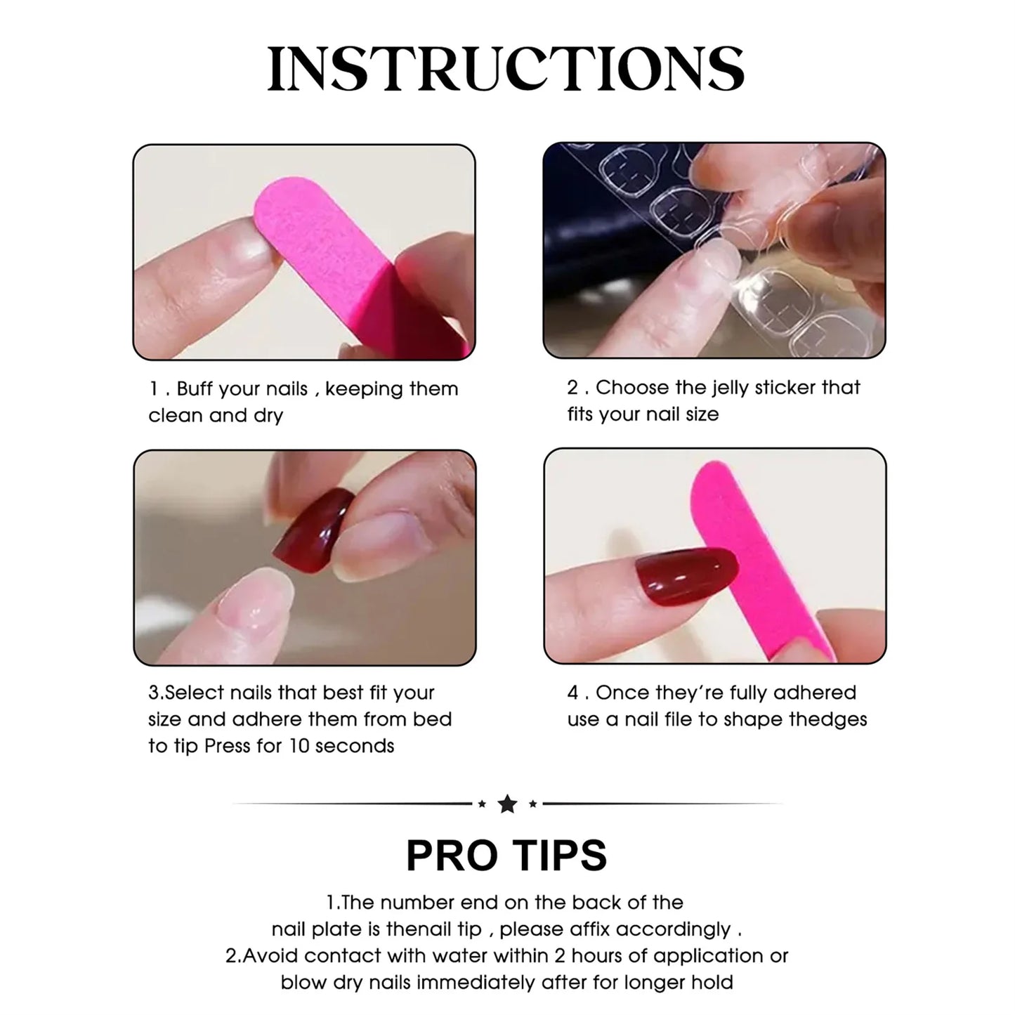 10pcs Sweet White Bowknots Press On Nails Pink French Style Glitter Diamond Pearl Decor Handmade False Nail Blush Duckbill Nails