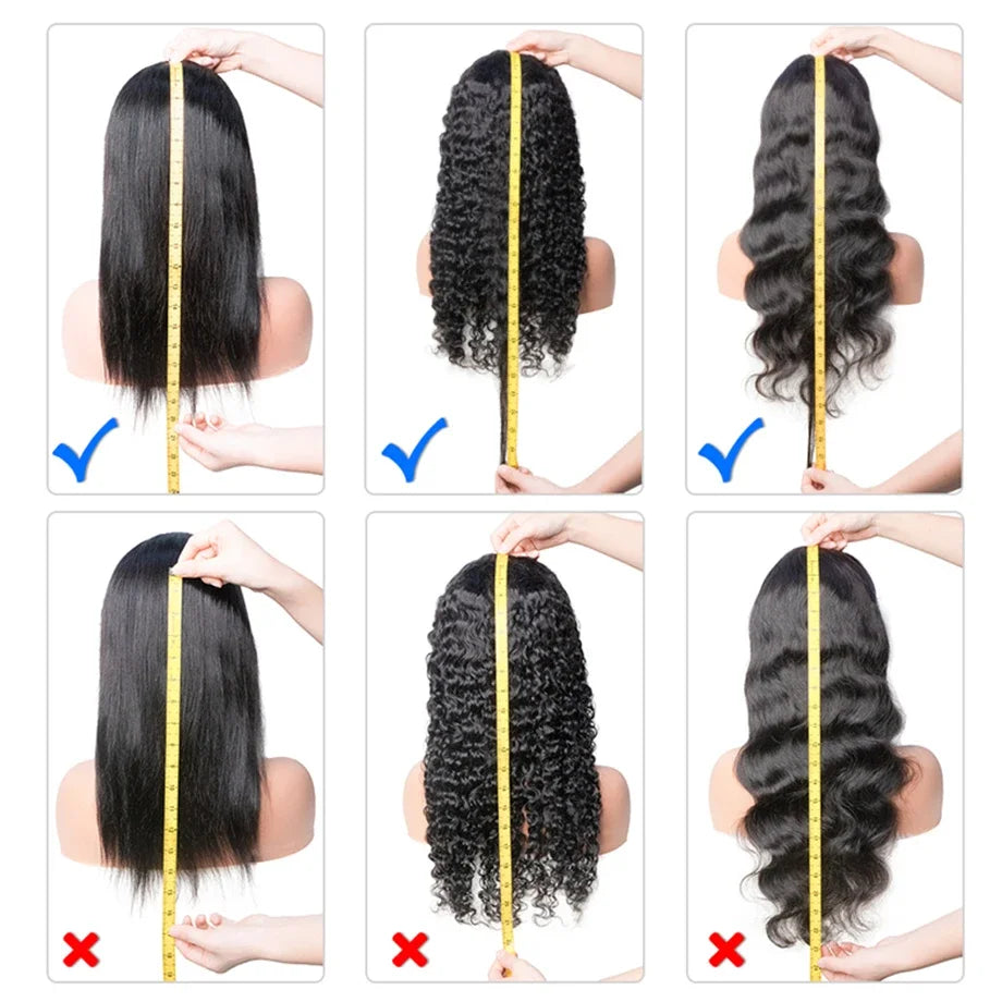 Bone Straight Chocolate Brown Lace Front Human Hair Wigs For Women Pre Plucked 13x4 13x6 Hd Transparent Colored Lace Frontal Wig