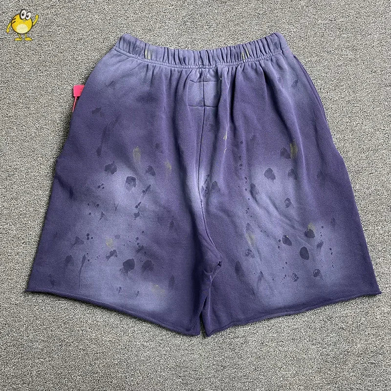 Men Woman Black Green Purple Red RRR123 Shorts Joggers Streetwear Drawstring Good Quality Vintage Graffiti Casual Couple