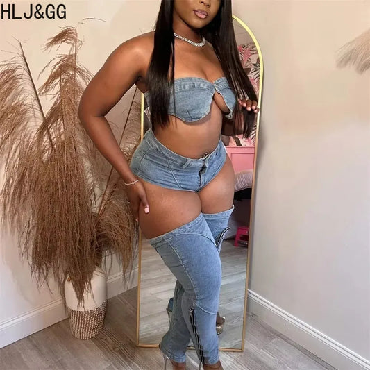 Sleveless Hollow Out 2 Piece Sets Outfit Women