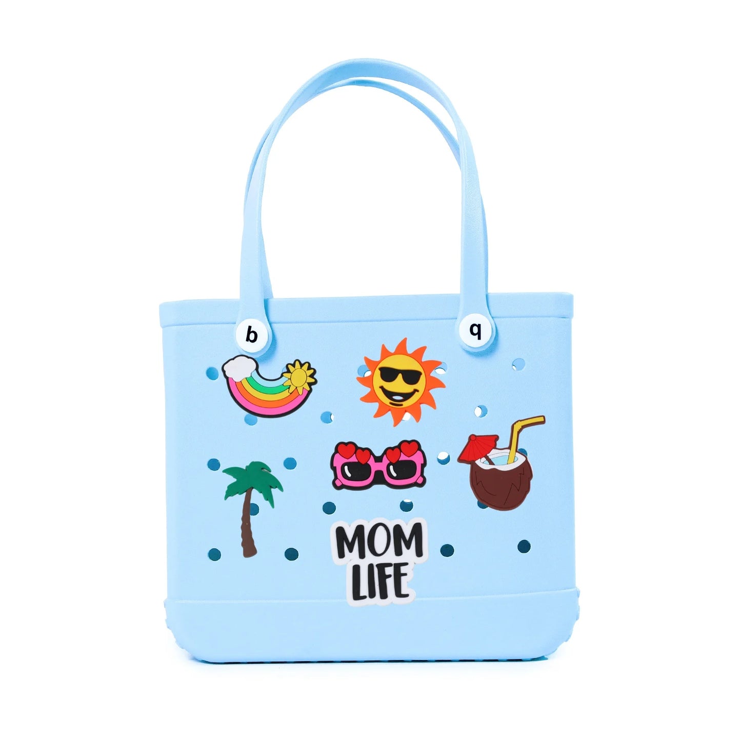 S M XL Eva Beach Bogs Bag Waterproof Extra Large Tote Bag Beach Basket Women Picnic Handbag 48cm XL Tote Bag Rubber shopping Bag
