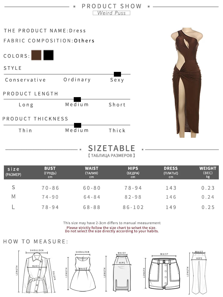 Weird Puss Irregular Knot Dress Women Summer Hollow Waistless Sleeveless High Waist Stretch Midnight Party Coquettish Vestidos