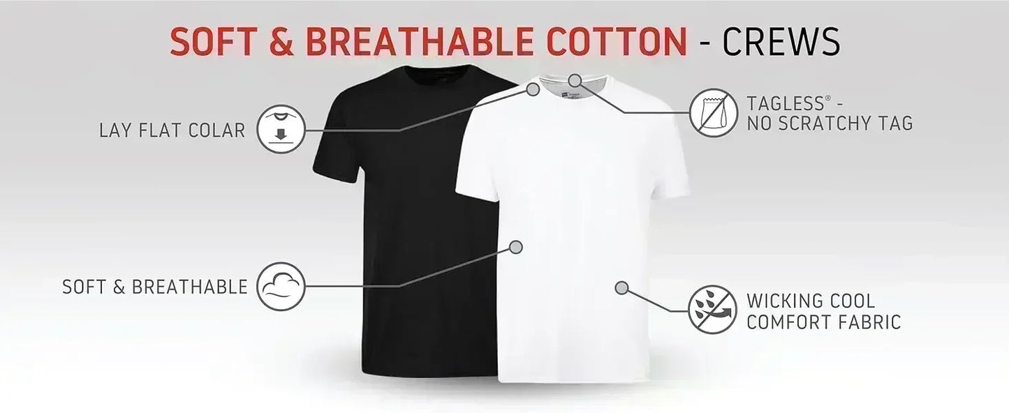 (220 Cotton T-Shirt)  Men's Religious Faith Multicolor Cross & Jesus Text Graphic Printed T-Shirt