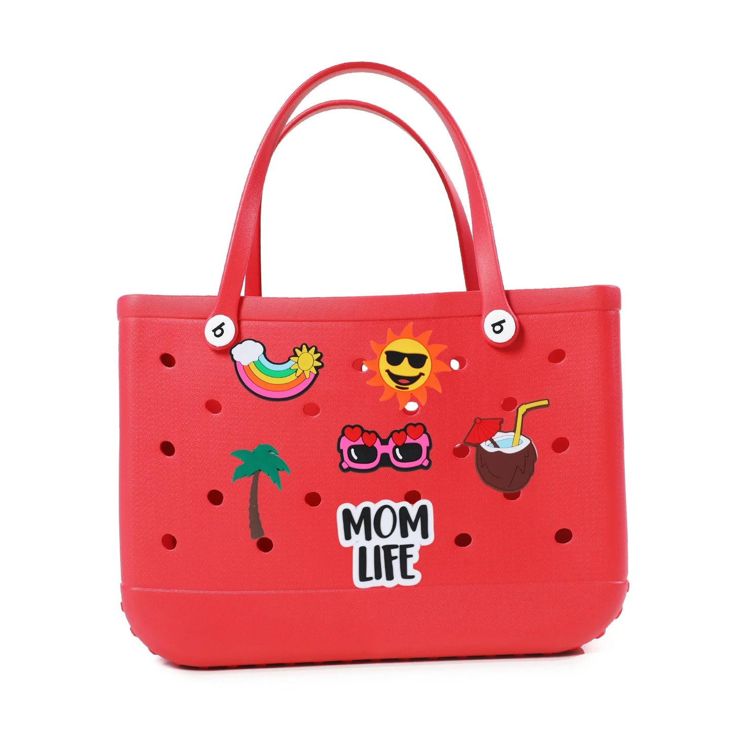 S M XL Eva Beach Bogs Bag Waterproof Extra Large Tote Bag Beach Basket Women Picnic Handbag 48cm XL Tote Bag Rubber shopping Bag
