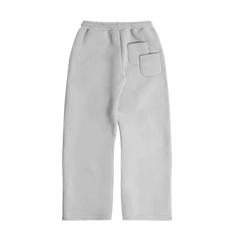sweatsuit Casual Solid Couple's Hooded Sweatshirt Loose Sweatpants Jogging Sweatshirt Trousers Outfits Suits ﻿