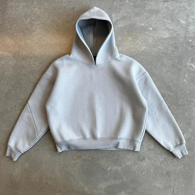 sweatsuit Casual Solid Couple's Hooded Sweatshirt Loose Sweatpants Jogging Sweatshirt Trousers Outfits Suits ﻿